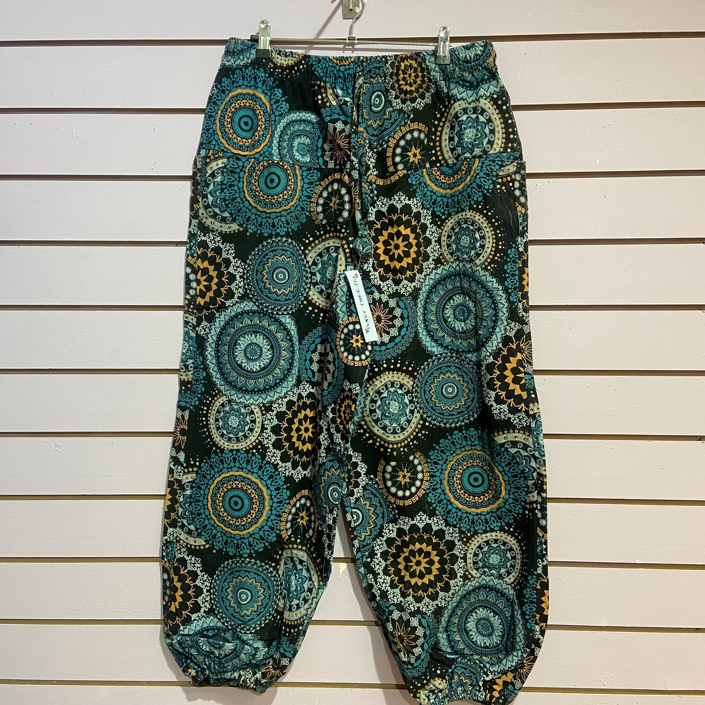 Cuffed Mandala Trousers