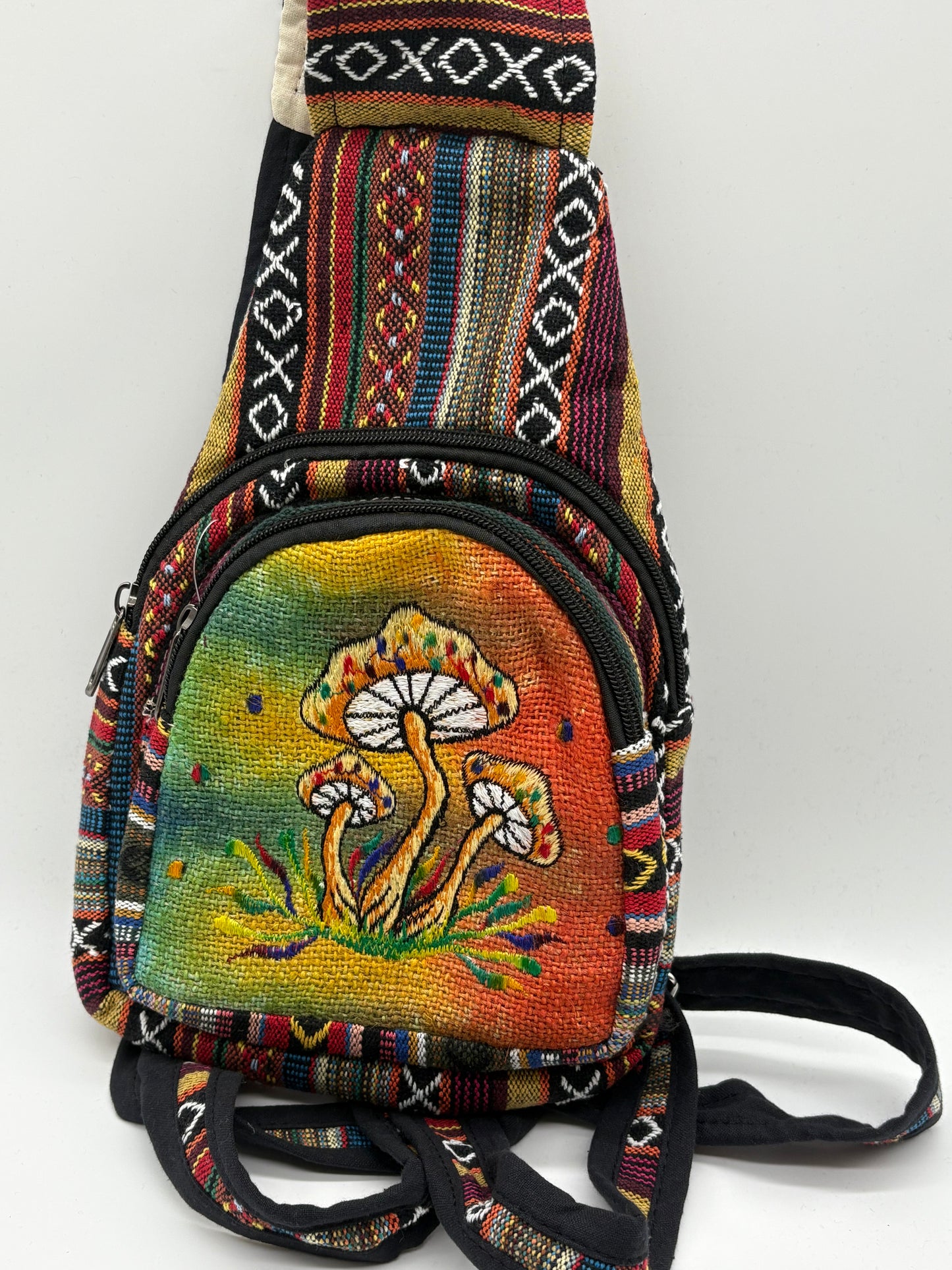 Mushroom Convertable Cross-Body Bag