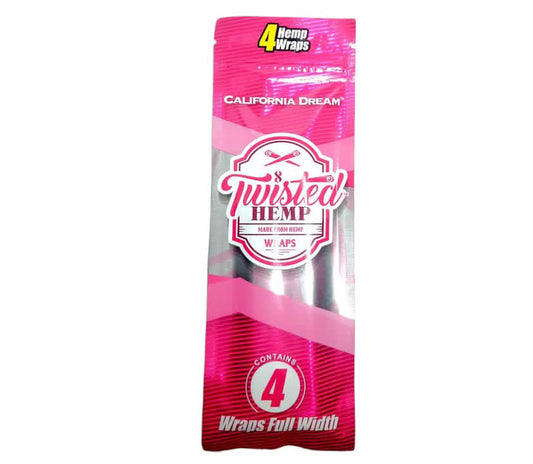 Twisted Hemp Wraps - California Dream