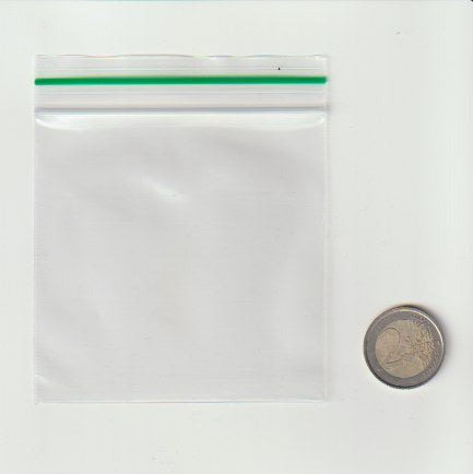 Sacos Zip-Lock 60x80 mm - Folha