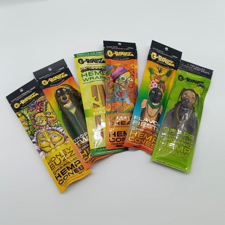 Wraps de cânhamo G-ROLLZ - ​​Manga