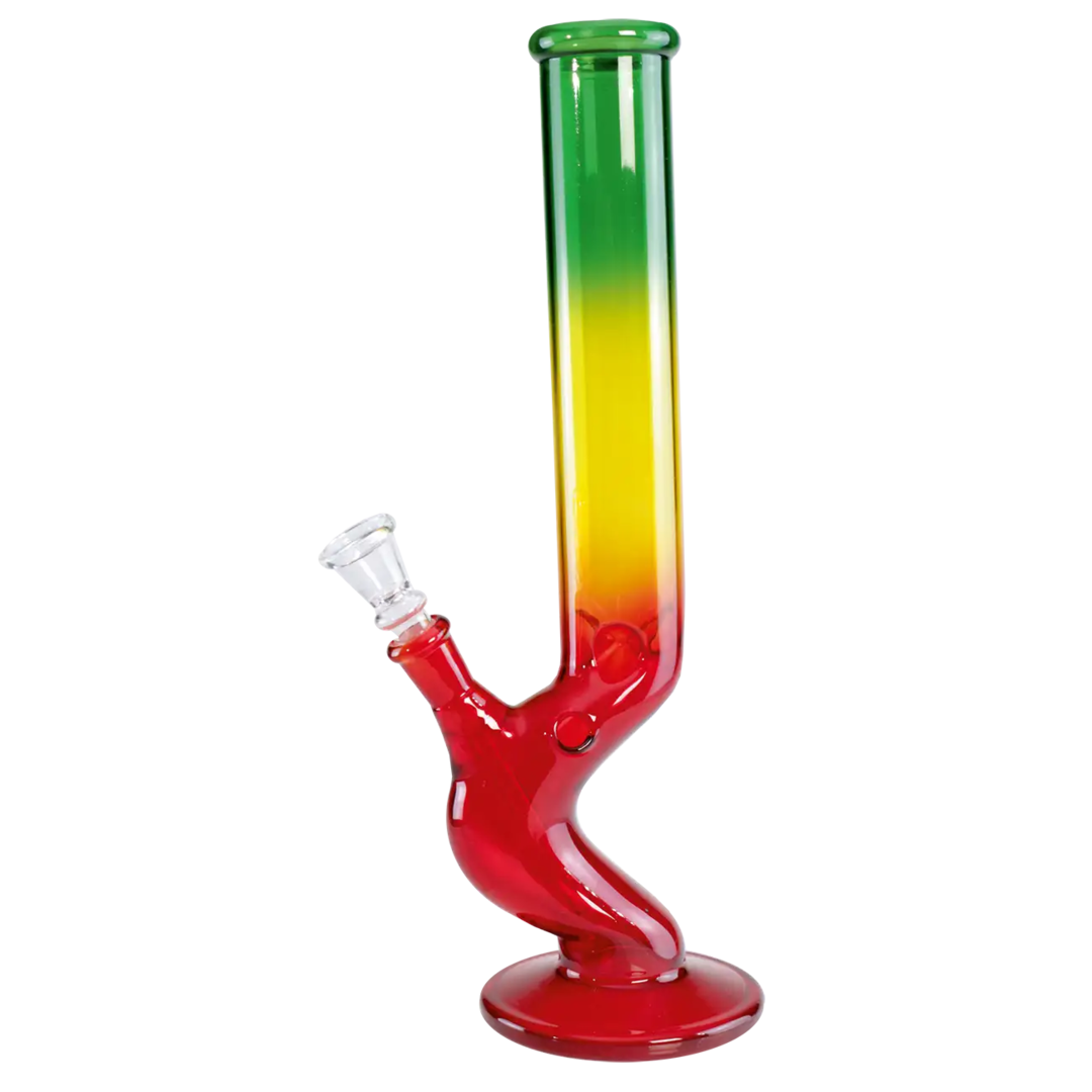 Rasta Ice Bent Water Pipe