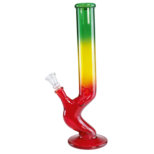 Rasta Ice Bent Water Pipe