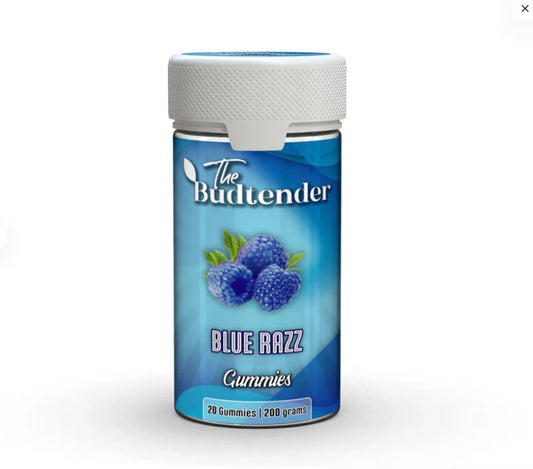 The Budtender - Hemp Gummies - Blue Razz - 20 Pack