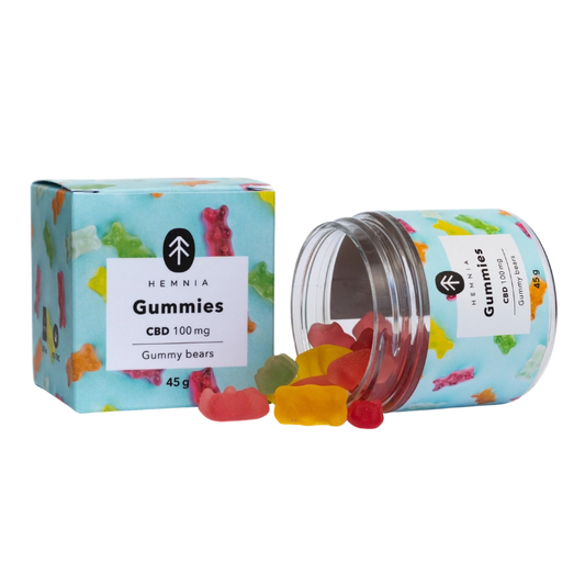 Hemnia CBD Gummies Gummy Bears 100mg