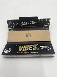 VIBES ULTRA THIN FATTY papers w/ tips