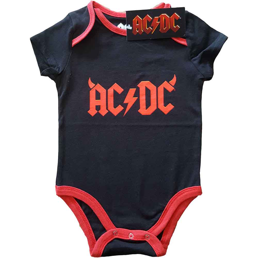 ACDC 'Horn Logo' Baby Grow