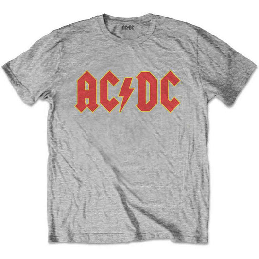 Camiseta infantil cinza ACDC