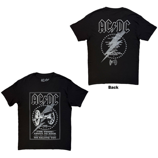 ACDC FTATR 40th Mono Tee