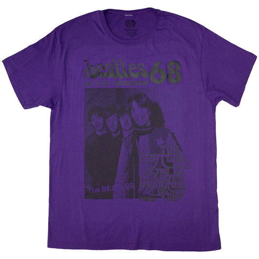THE BEATLES 1968 Purple Tee