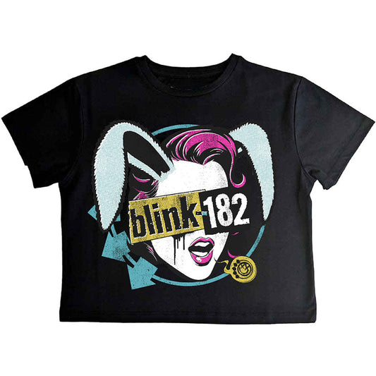 Blink-182 Ladies Crop Top Blind Date