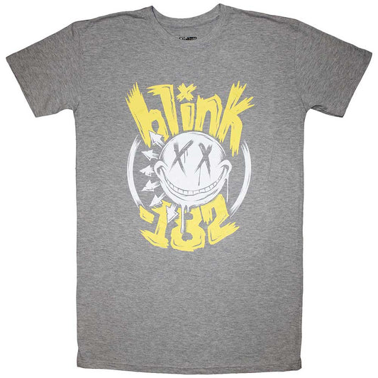 Camiseta Blink 182 'Crânio de Seis Flechas'