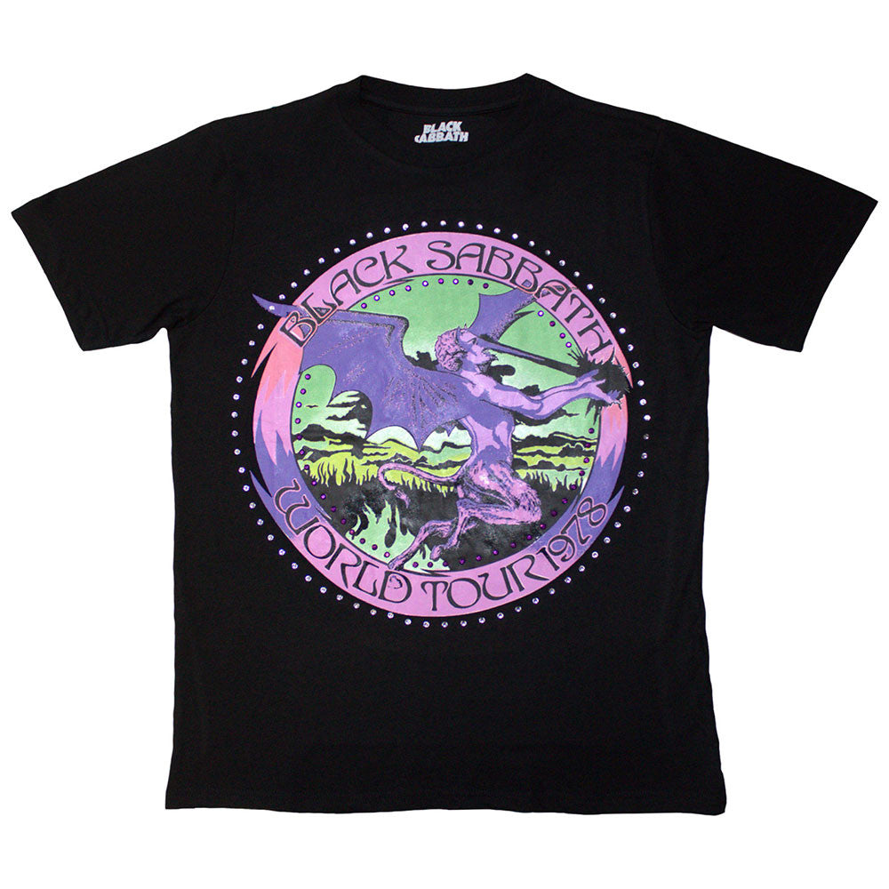 Black Sabbath Kids T-Shirt Embellished