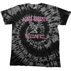 BLACK SABBATH UNISEX T-SHIRT: SOLD SOUL