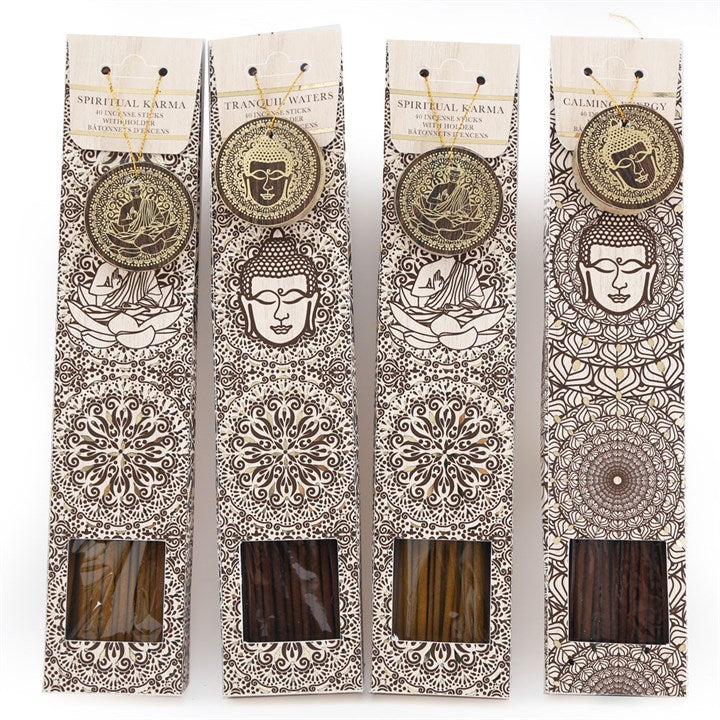 Buddha Incense w/ Holder Sets