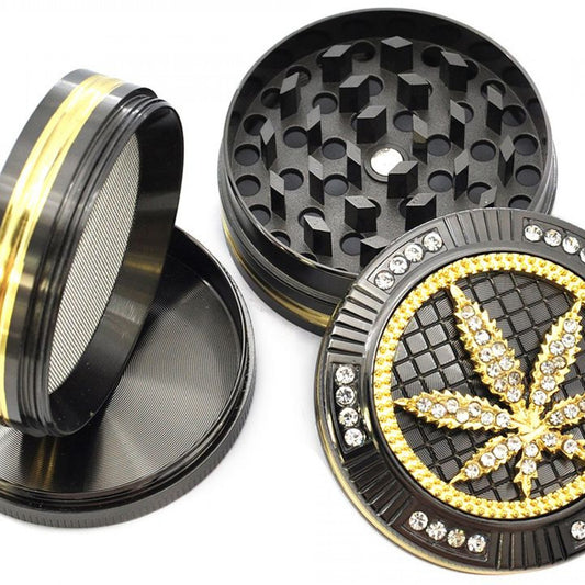 CHAMPHIGH Bling 4-Part Metal Grinders