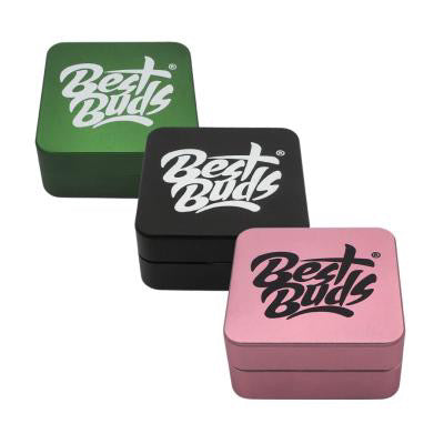 BEST BUDS 2 Part Square Metal Grinder