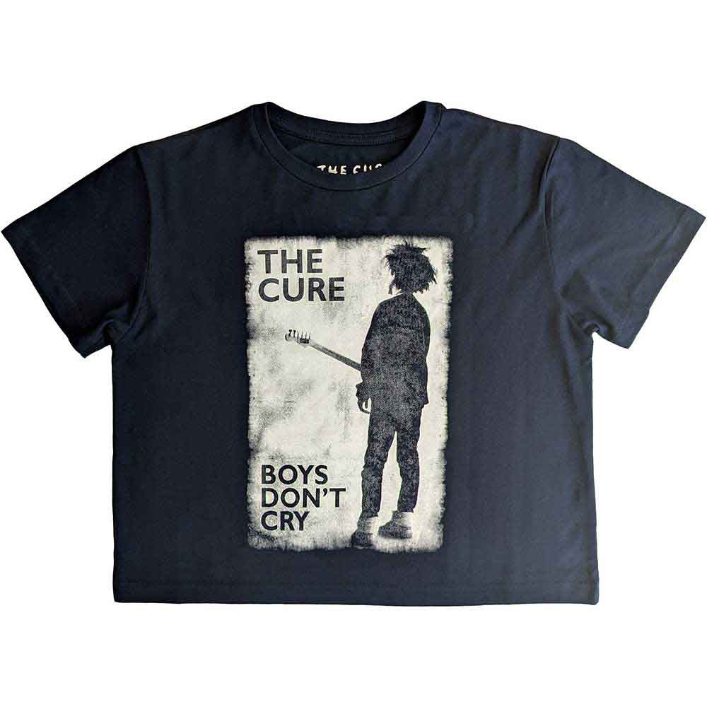 The Cure Boys Don't Cry Crop Top