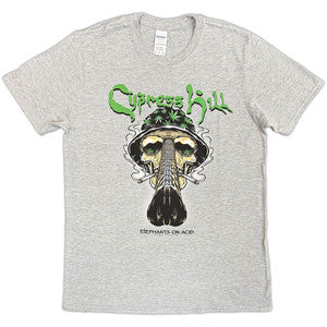 CYPRESS HILL Skull Bucket Grey Tee