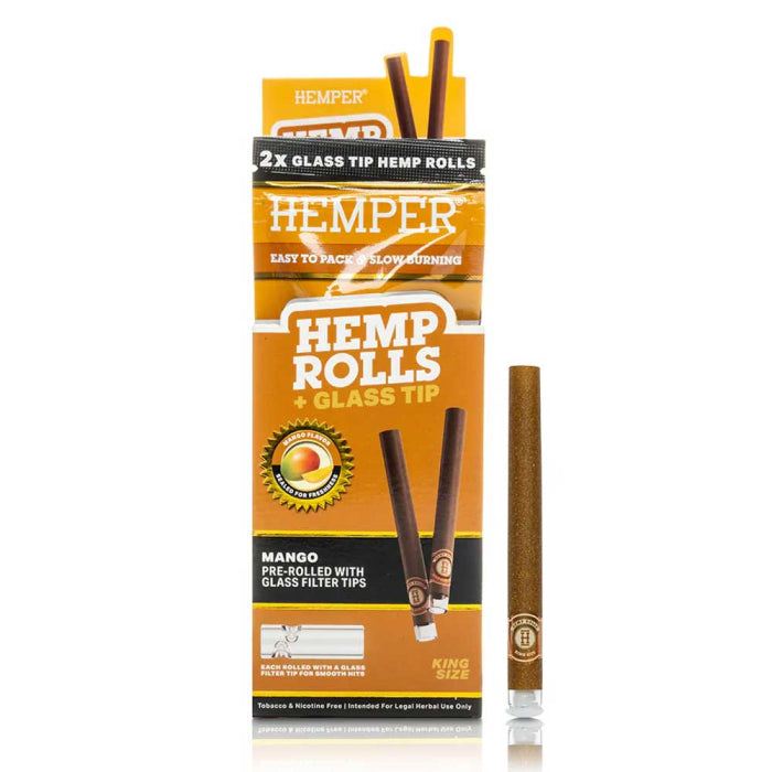 Hemper 2 Cones with Glass Tips