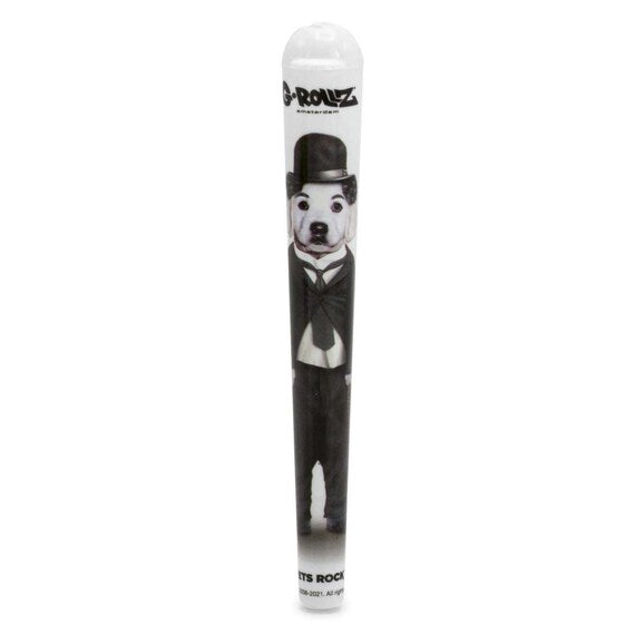 G-Rollz Banksy 'Bowler Dog’ Smellproof Tube