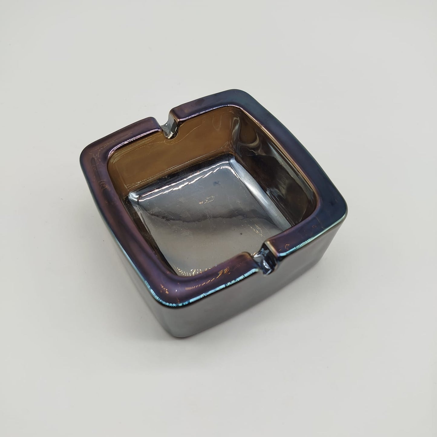 Black Glass Ashtray