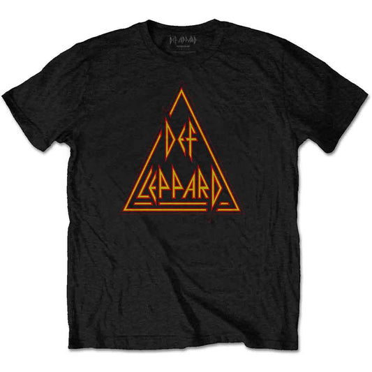 DEF LEPPARD Classic Triangle Logo Tee