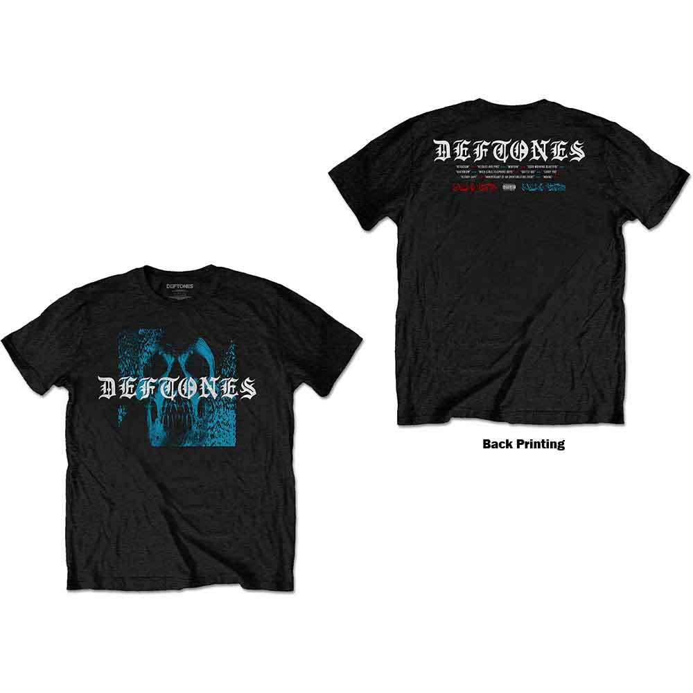 DEFTONES Static Skull Tee