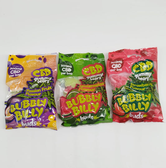 BubblyBilly Buds CBD Gummy Bears (300mg)