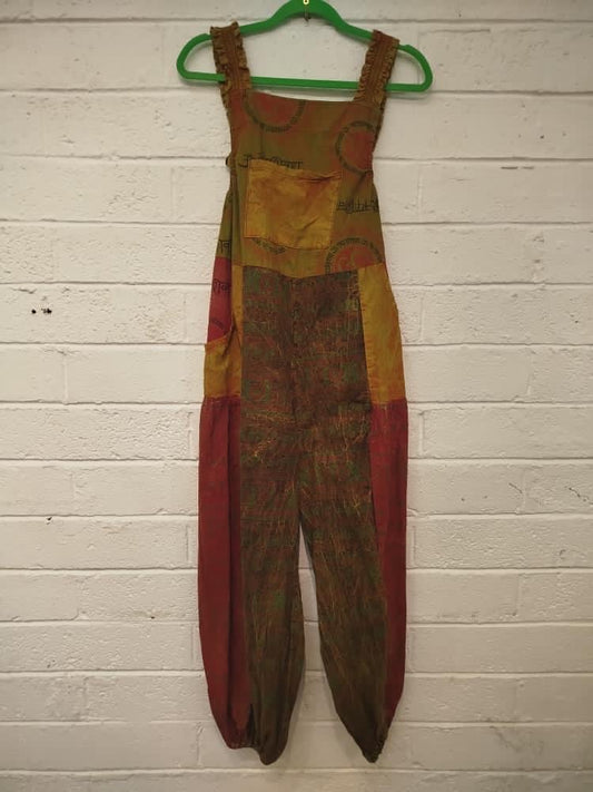 Yellow/Green Blend Dungarees TH312