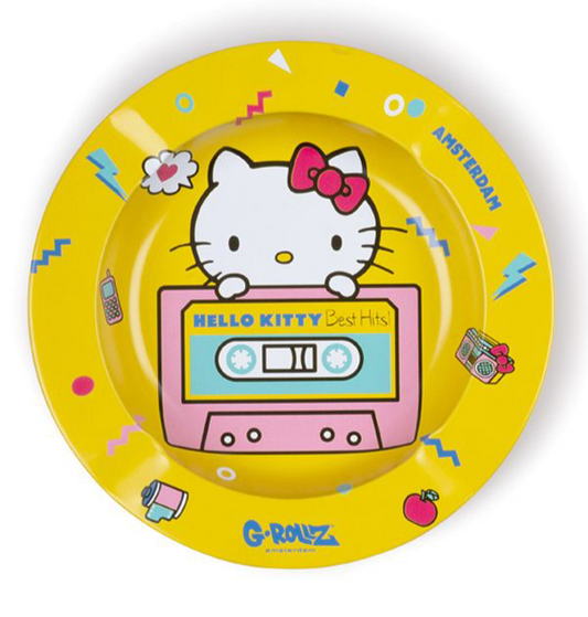 G-ROLLZ Hello Kitty Music Metal Ashtray