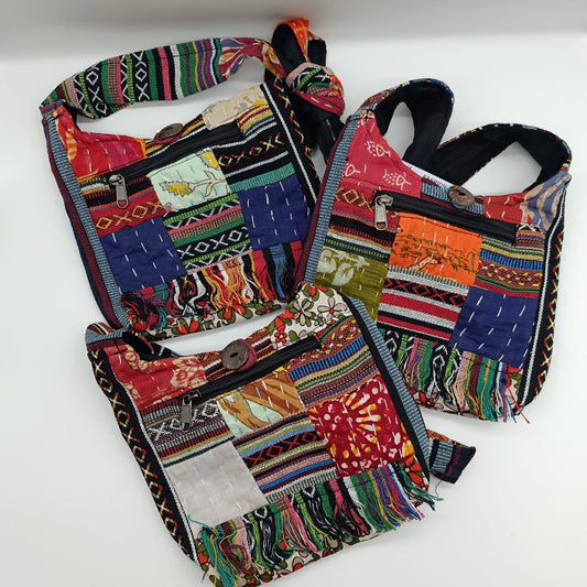 Small Patchwork Side Bag 5079