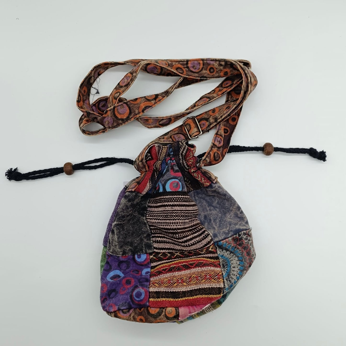 Drawstring Small Satchel 0194