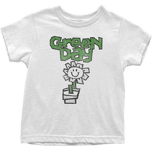 Camiseta infantil 'Vaso de flores' do Green Day
