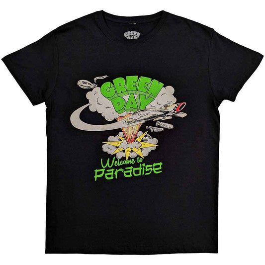 Camiseta 'Bem-vindo ao Paraíso' do Green Day