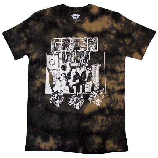 GREEN DAY UNISEX T-SHIRT: REV RADIO (WASH COLLECTION)