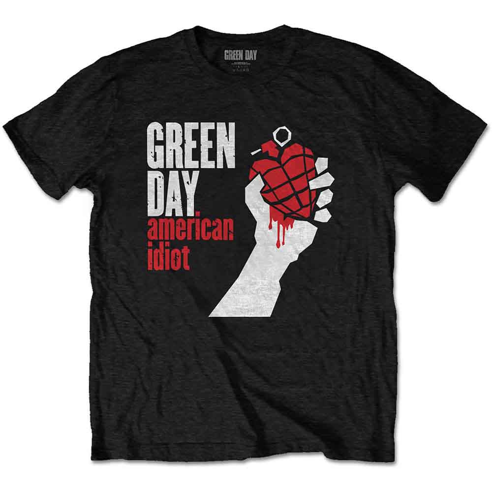 Camiseta idiota americana do GREEN DAY