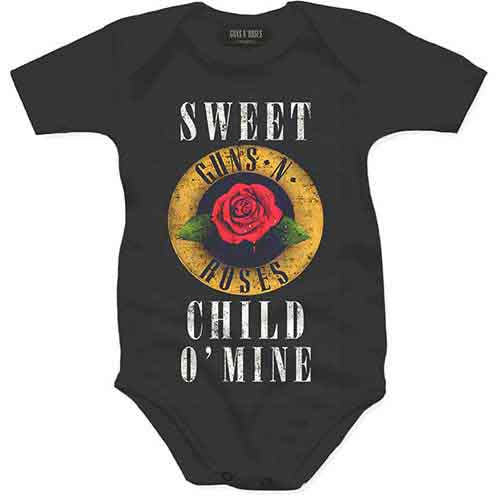 Guns and Roses "Sweet Child O' Mine" Baby Grow