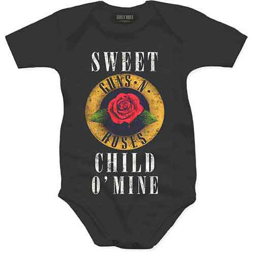 Guns and Roses "Sweet Child O' Mine" Bebê Cresce 