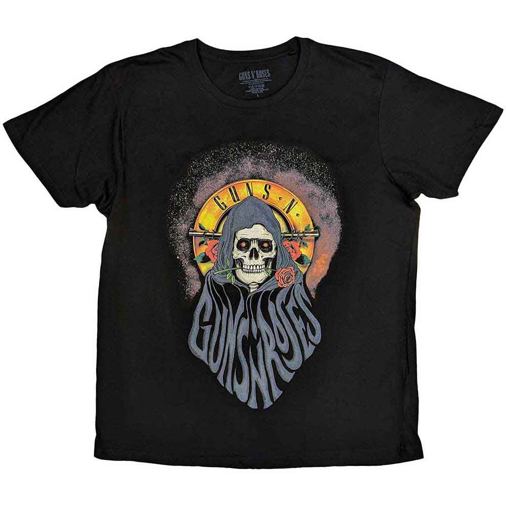 Camiseta Gun's 'n' Roses "Bullet &amp; Rose Skull" 