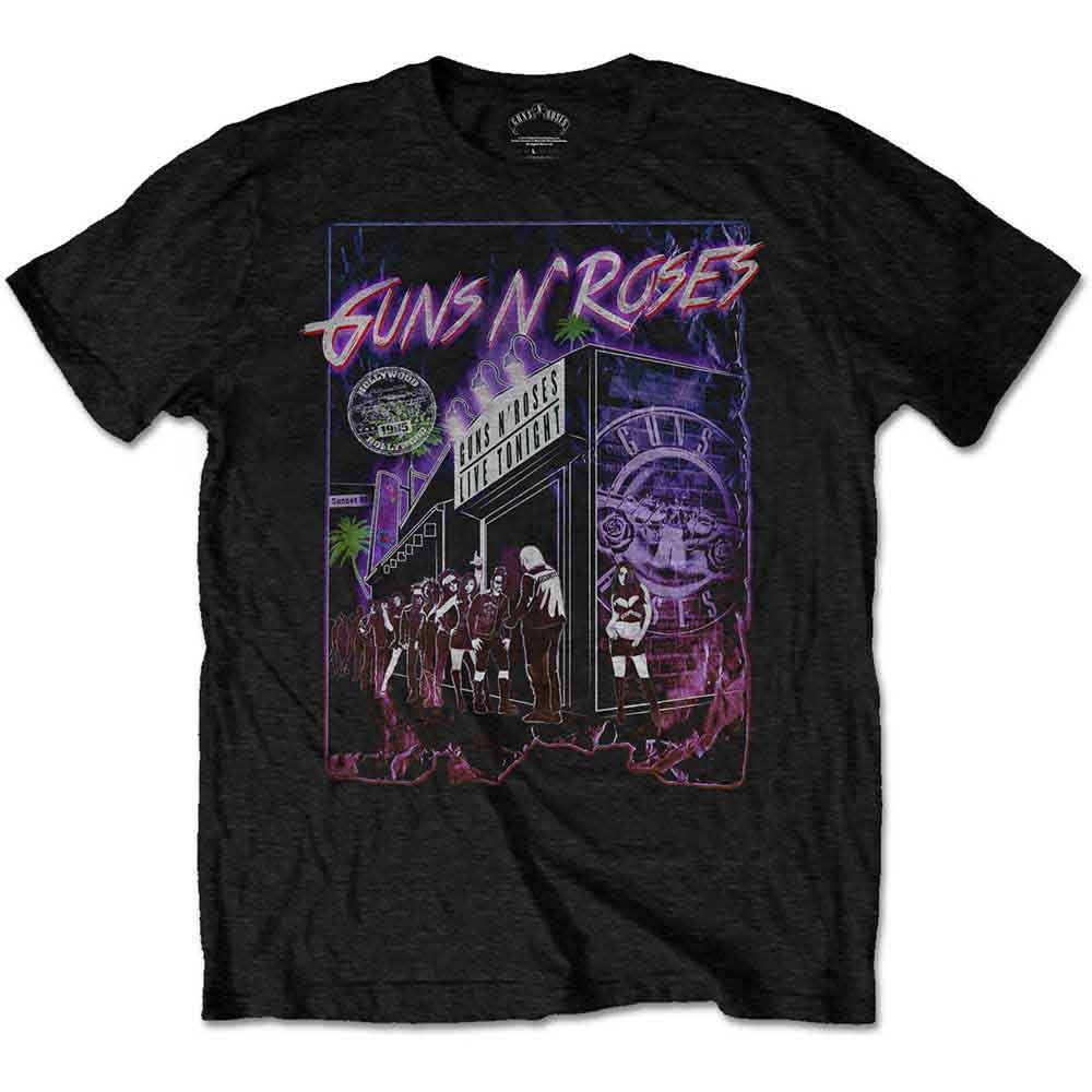 Camiseta Guns n' Roses Sunset Boulevard