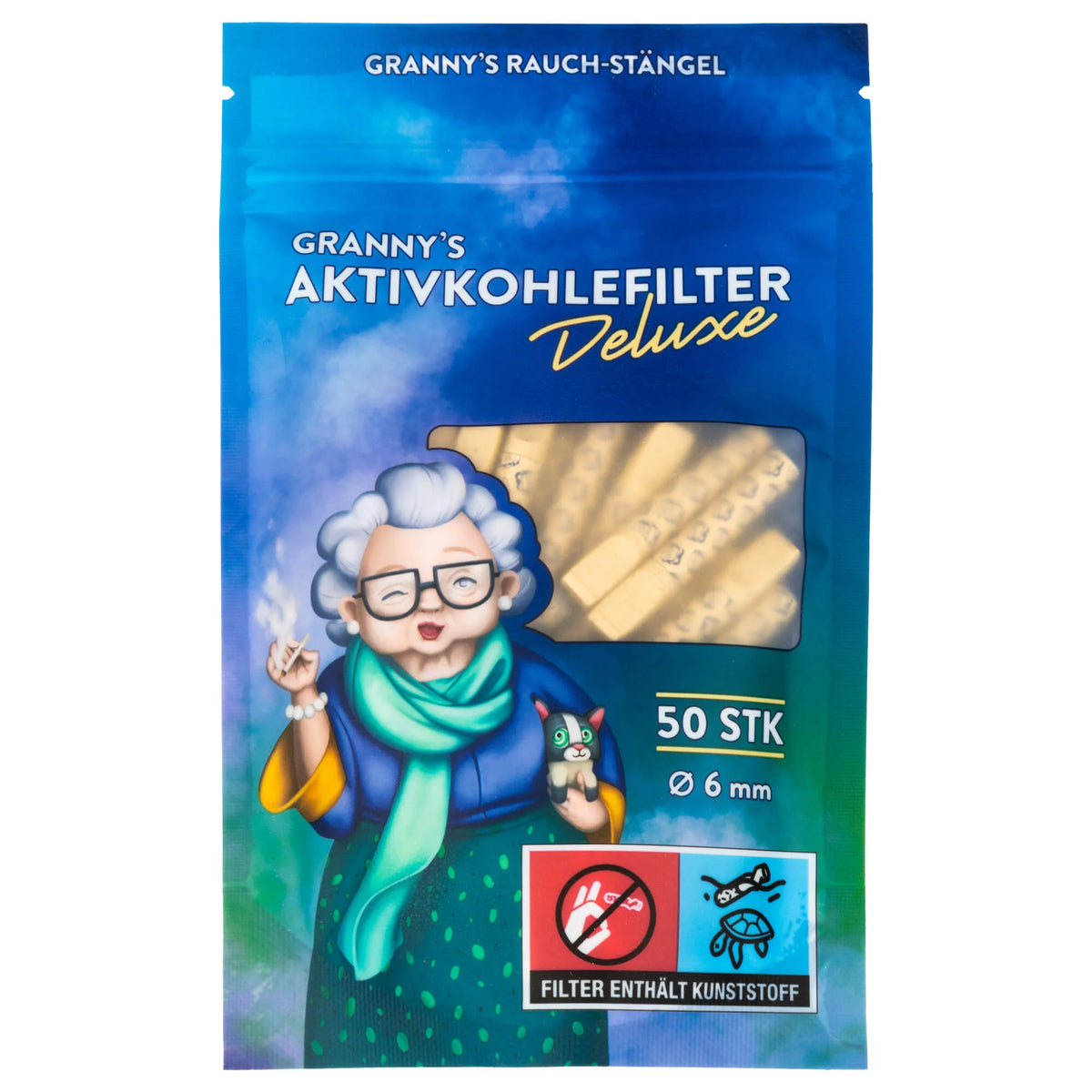 Granny's Hybrid Activated Carbon Filters Deluxe – 6 mm