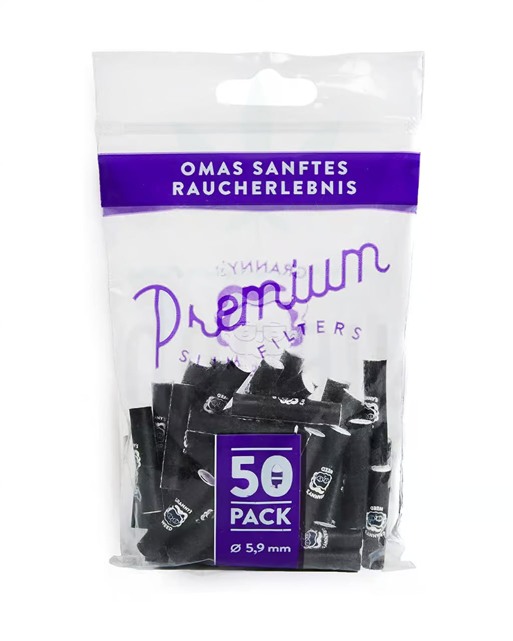 Granny's Extra Slim Activated Carbon Filters – 5.9 mm
