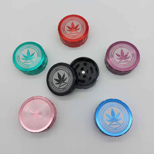 Leaf Slider 2-Part Herb Grinders