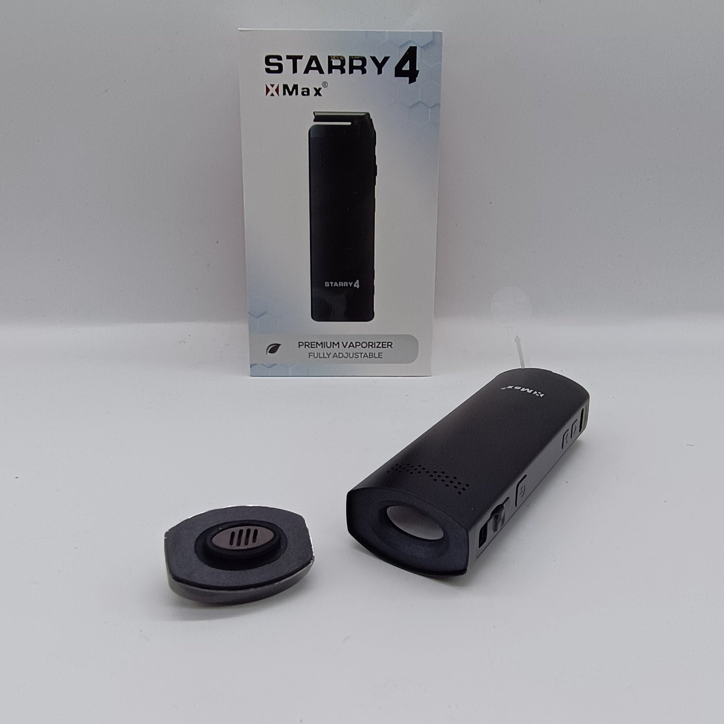 XMAX Starry V4 Dry Herb Vaporizer - Black