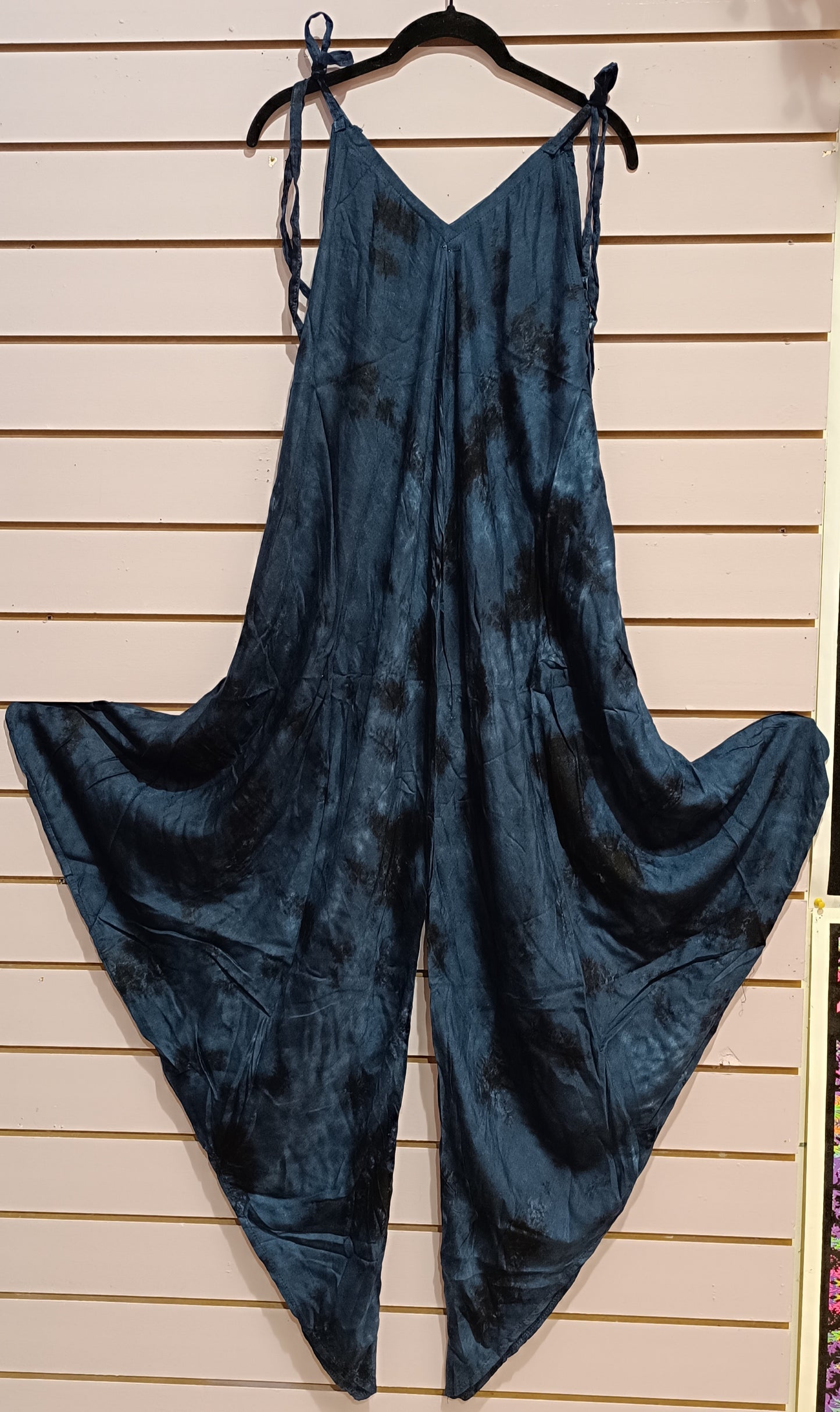 Blue Tie Dye Jumpsuit