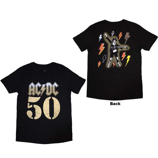ACDC UNISEX T-SHIRT BOLT ARRAY