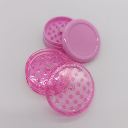 Pink 2 Part Plastic Grinder