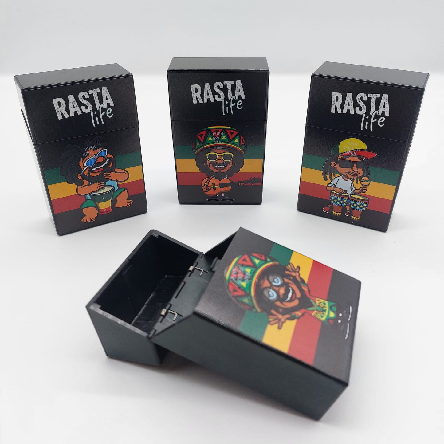 Rasta Life Cig Cases