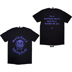 Motorhead Killed by Death Lyric Tee